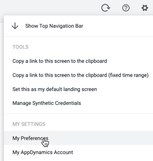 アカウント設定