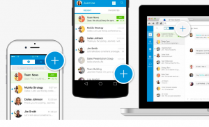 コラボレーションするためのルームを作れます