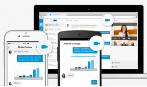 ビデオ通話を 1:1 、複数ユーザ同時にできます