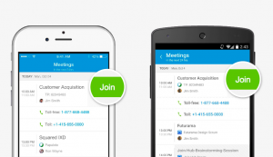 WebEx 会議 にワンタッチで入室できます