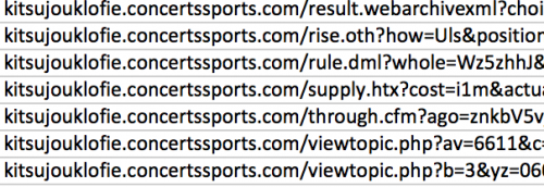 Angler の典型的なドメイン シャドウ アクティビティ
