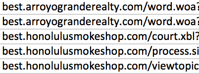 単語ベースのドメイン シャドウ アクティビティ