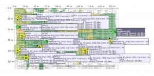 Air Quality（電波品質）の表示