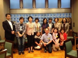 シスコ社員ボランティアと、YWCA会員の方々