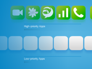 高速レーンとシステム マネージャの統合によるアプリの優先順位付けの制御