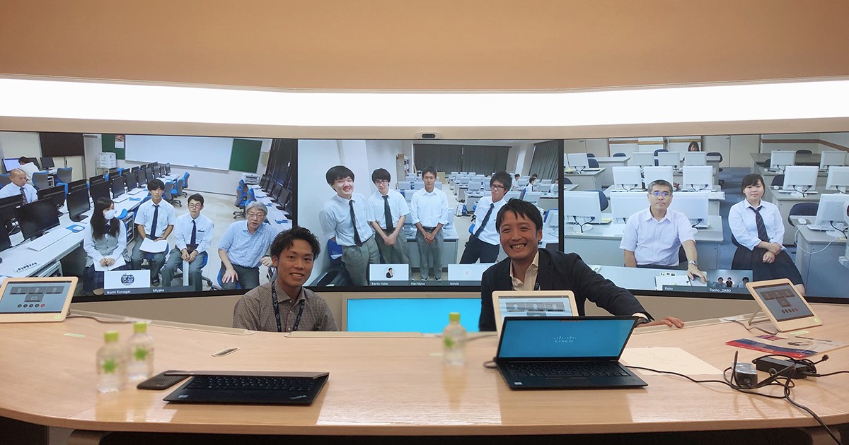 島しょ部の高校生にキャリア形成授業を