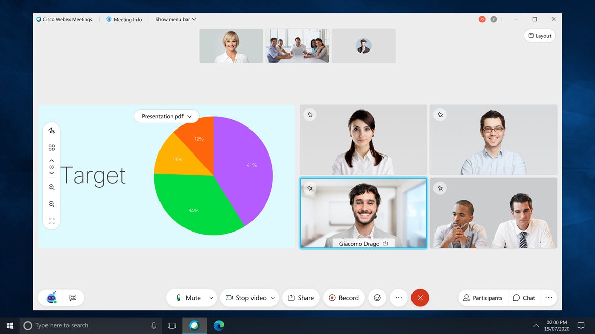 カスタマイズステージビュー