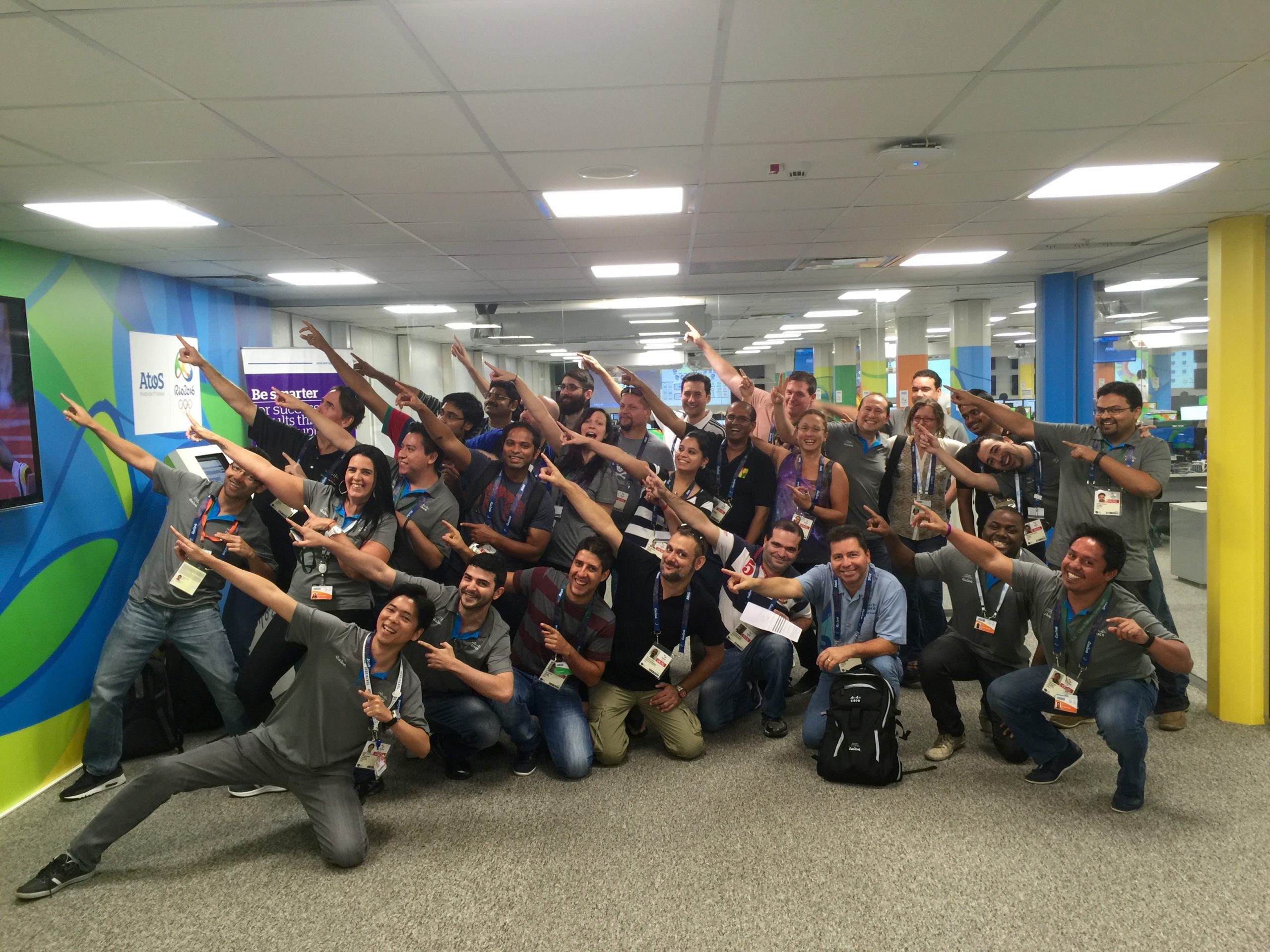 2016年に開催されたリオオリンピック2016では現地でオリンピックのワイヤレス通信のサポート（大崎）