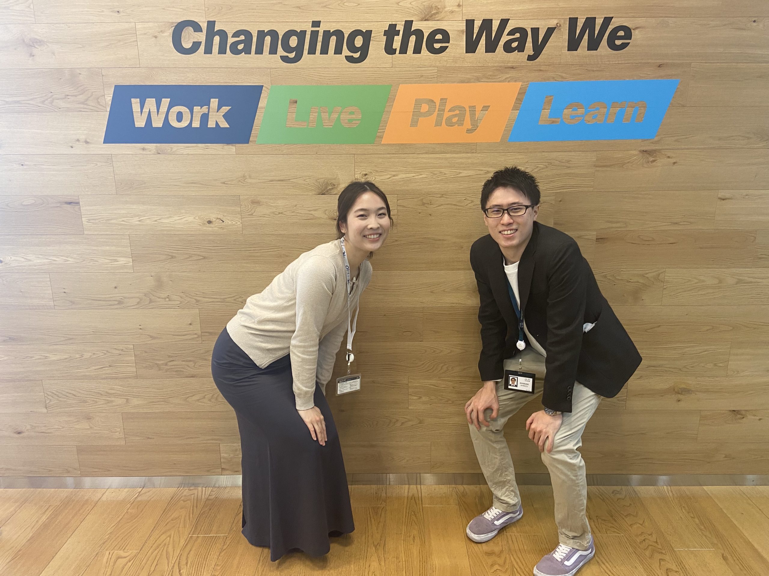 このブログのインタビュー後シスコの東京オフィスで二人で撮った1枚