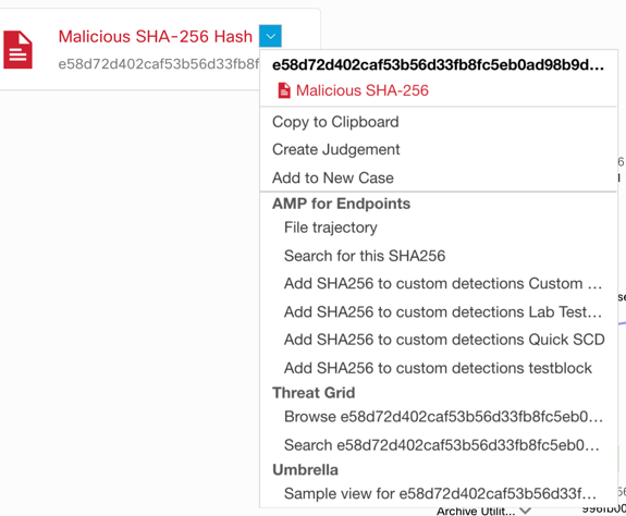 図 7:マルウェアの特定とブロック