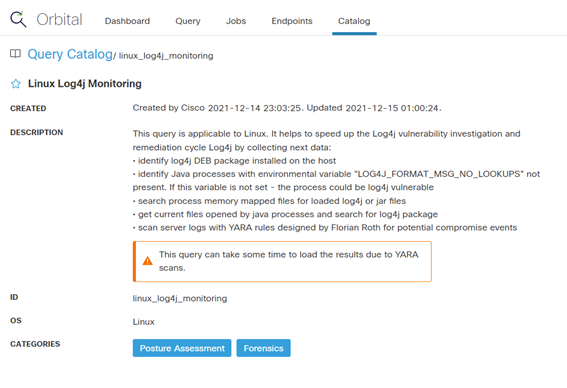 Orbital を利用している Cisco の