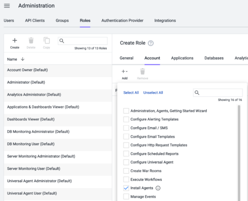 agent installer role