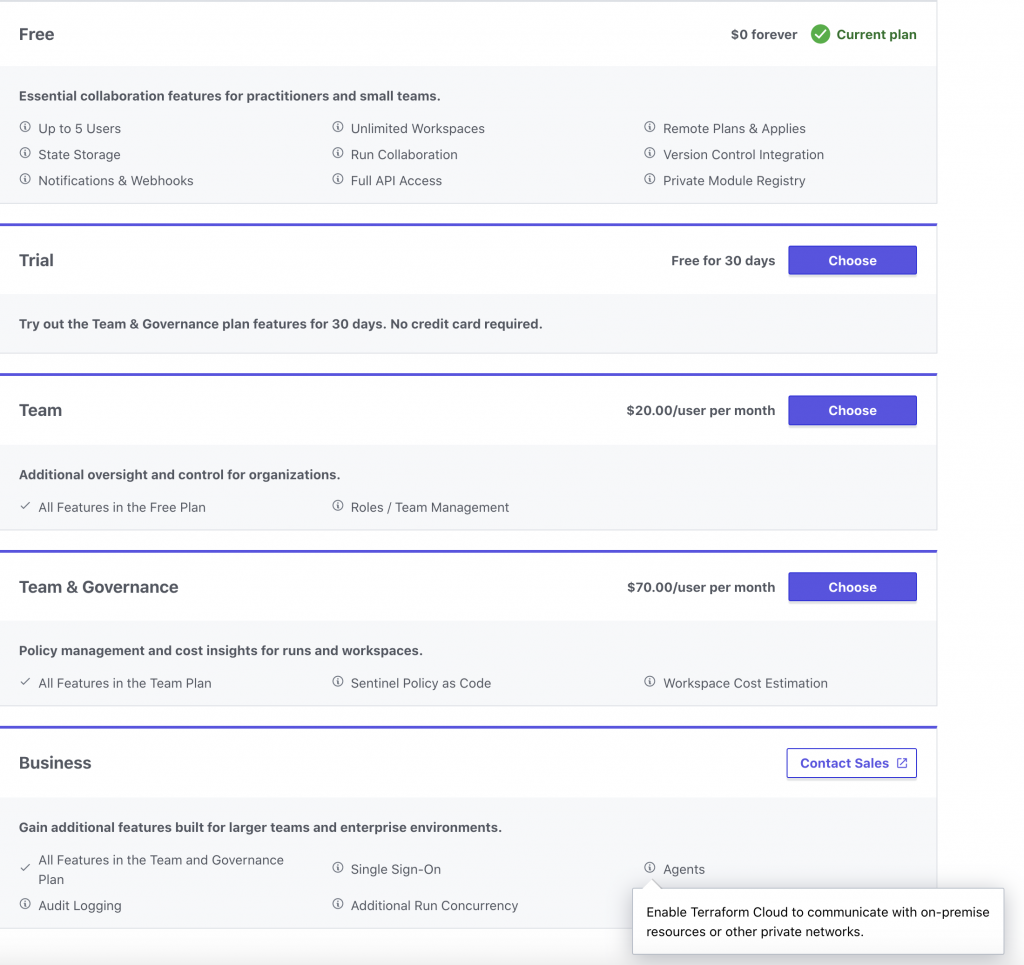 production workspace