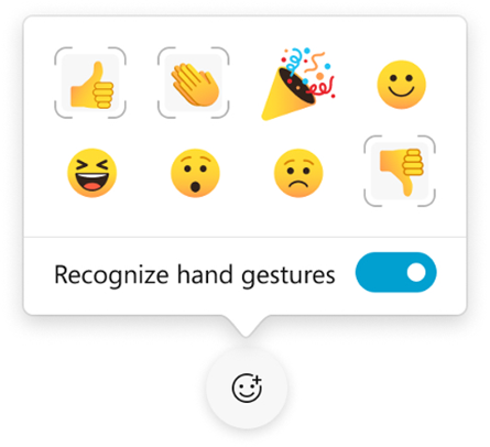Webex のジェスチャ機能