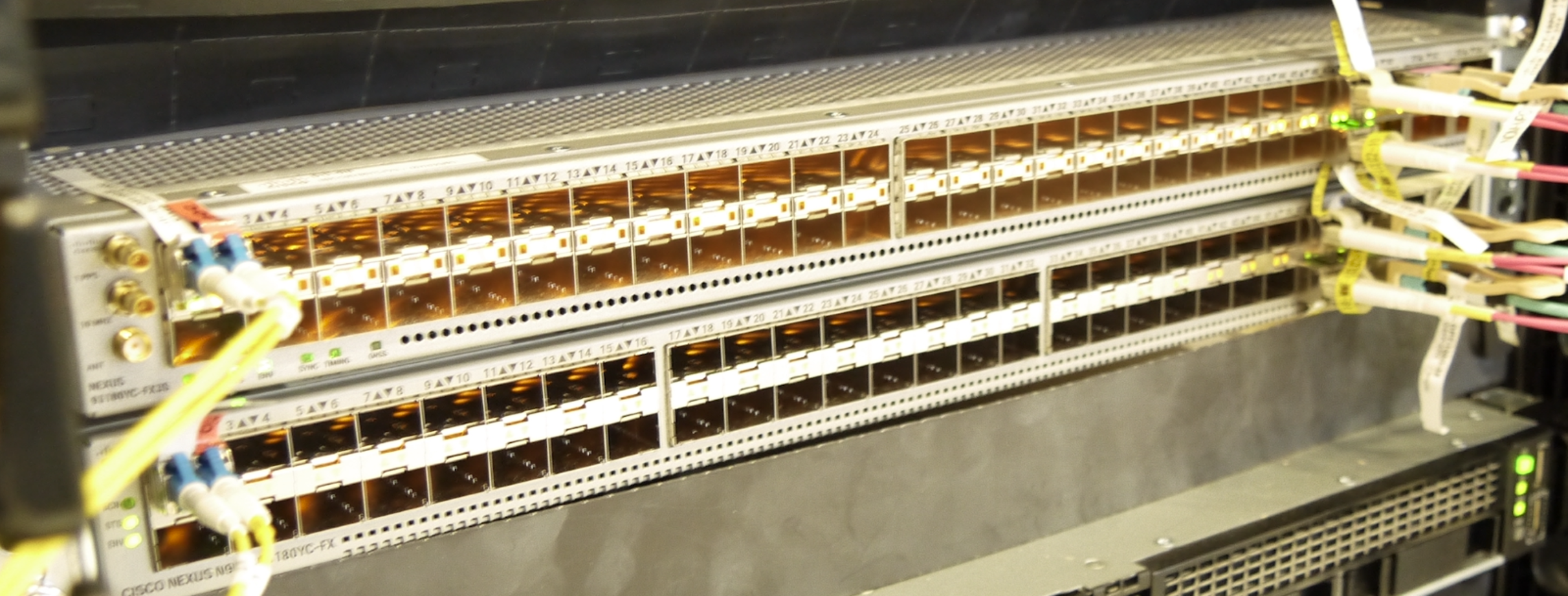 interop tokyo 2021 shownet Nexus93180YC-FX