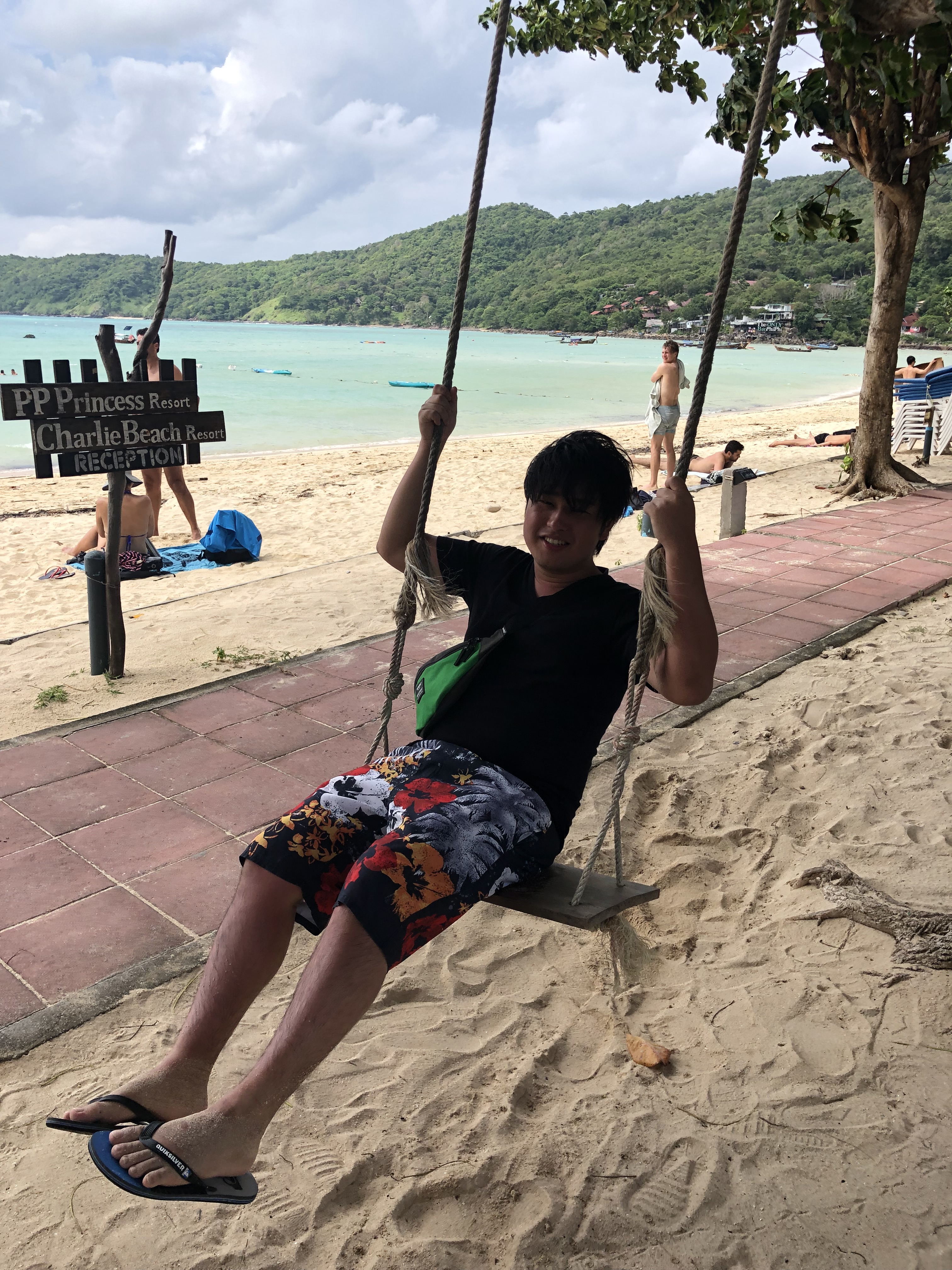 就活終了後のタイ旅行にて!