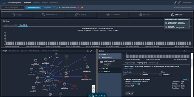 urlscan – IP アドレス