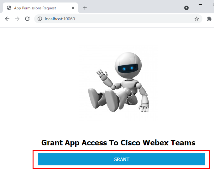 このアンカーは index.html の「GRANT」ボタンをクリックしたときの処理