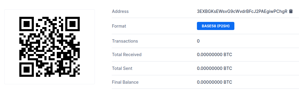 ビットコインウォレットの取引履歴