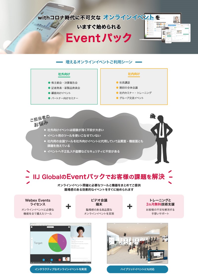 Webex Eventパック