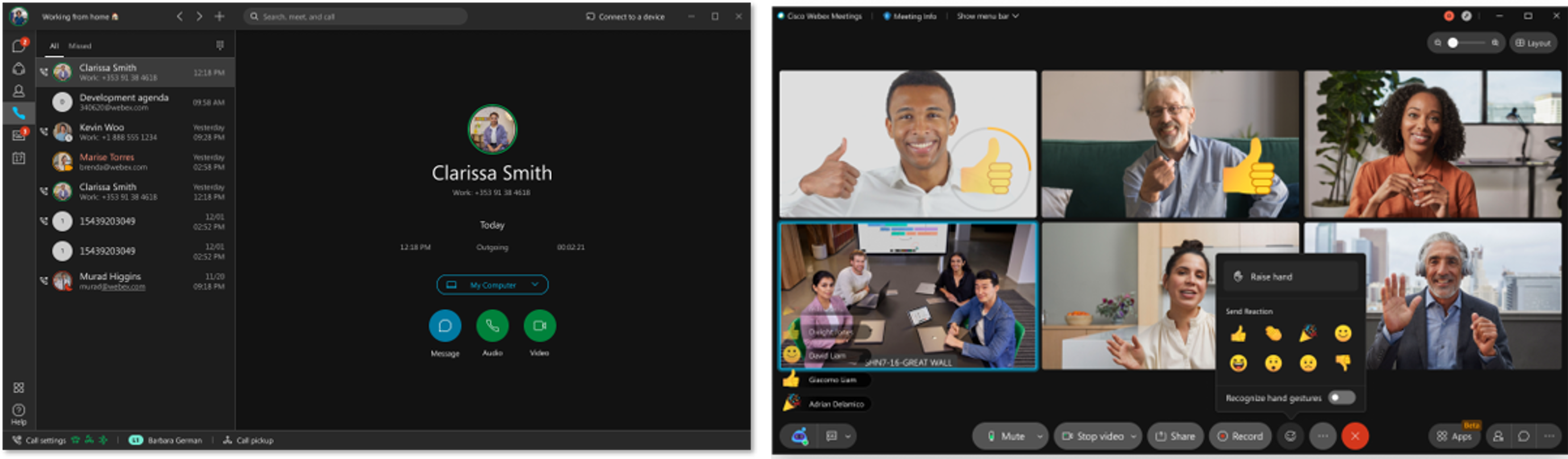 ミーティングをサポートする Webex