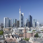 Skyline in Frankfurt