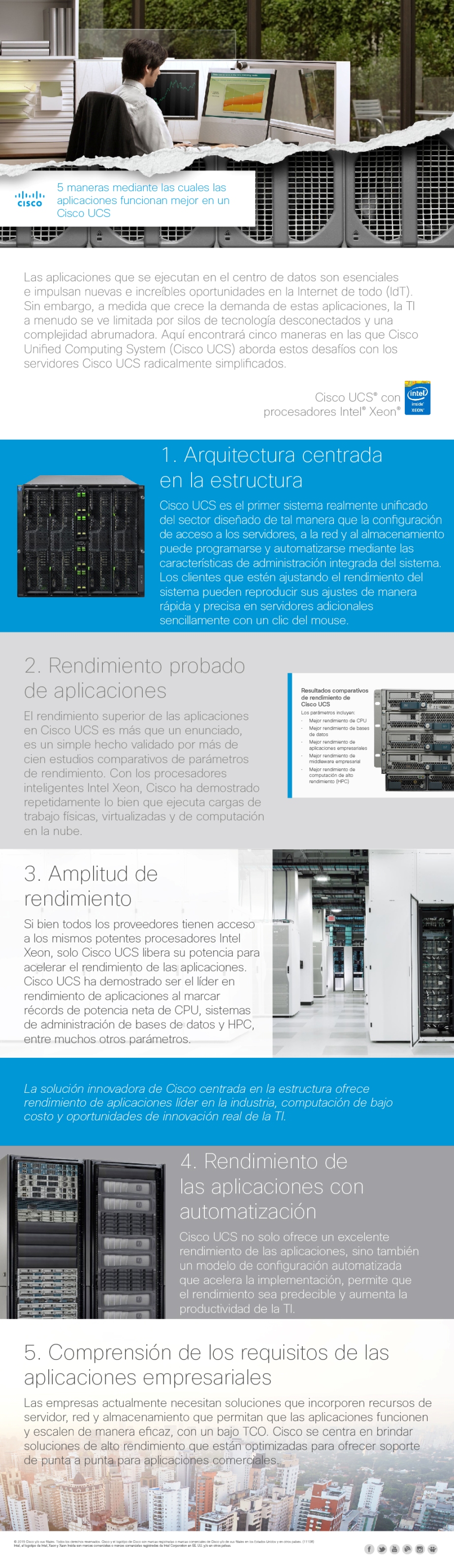 Cinco maneras mediante las cuales las aplicaciones funcionan mejor en un Cisco UCS-01 b