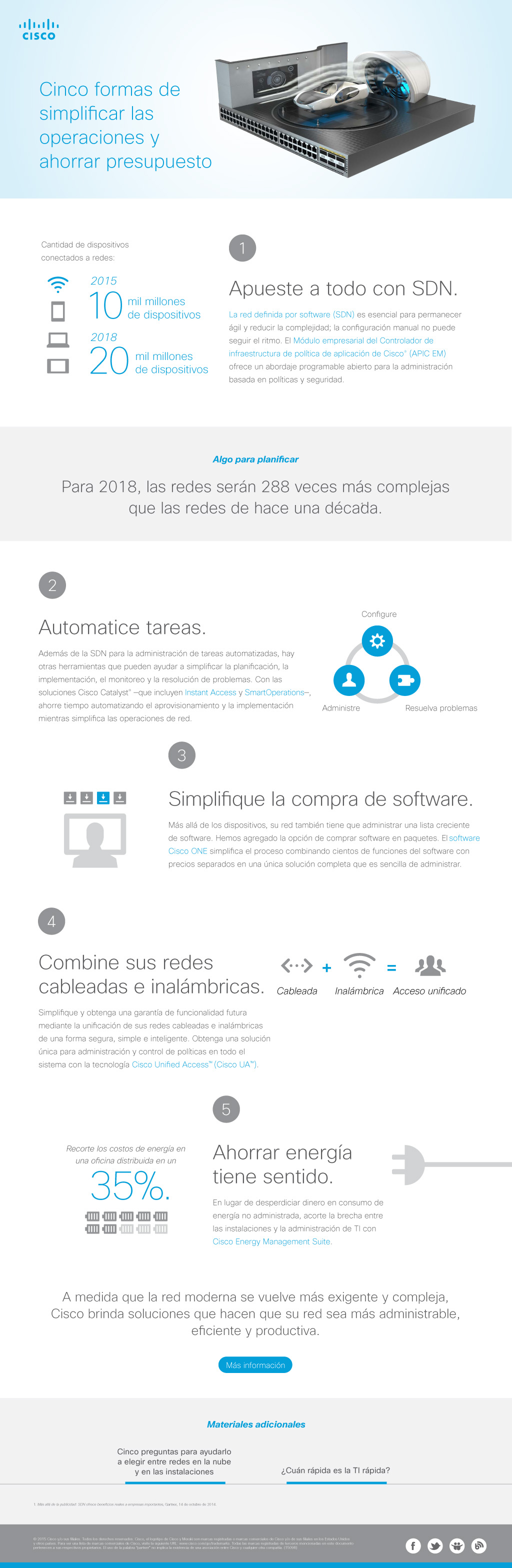 Cinco formas de simplificar las operaciones y ahorrar presupuestos