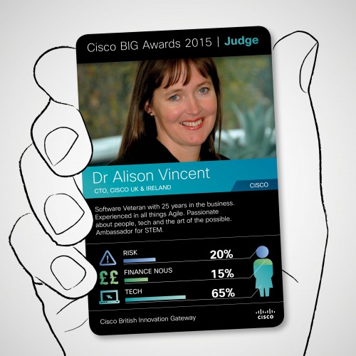 Judge card - Alison