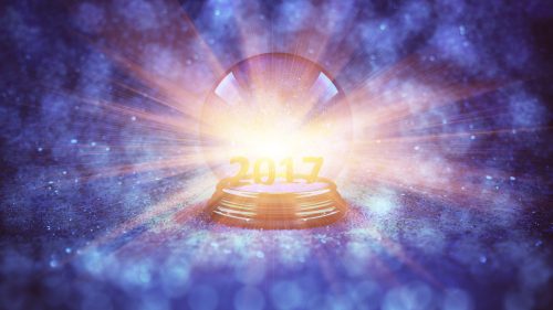 magic glass Christmas ball happy new year 2017