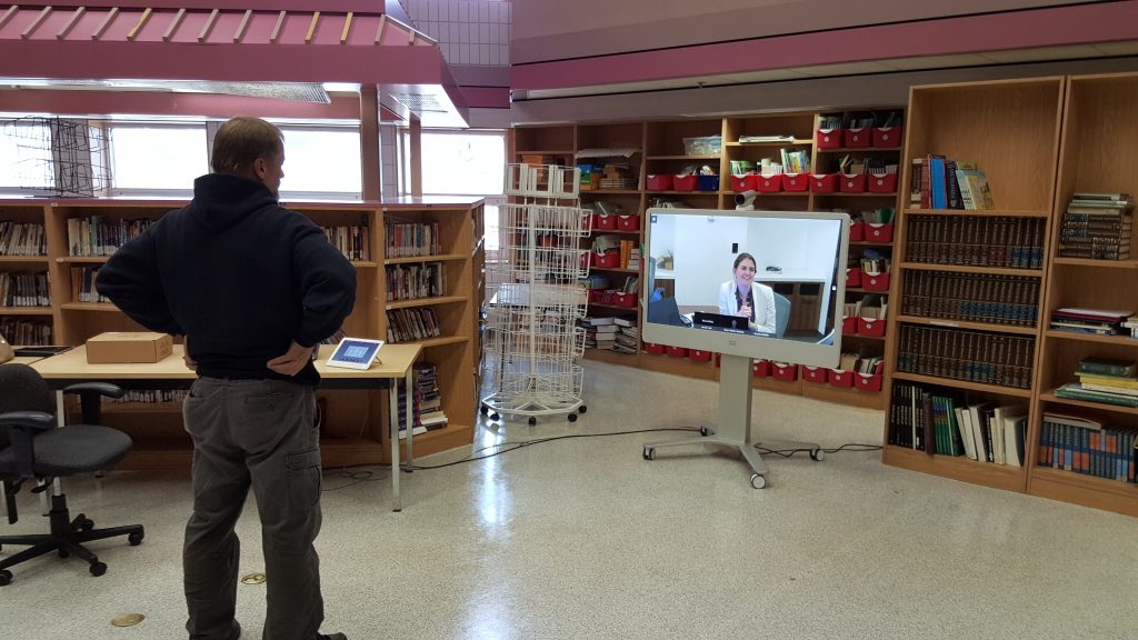 Allie meeting with principal