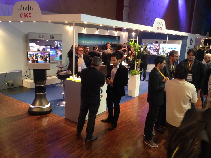 OVH Summit stand Cisco