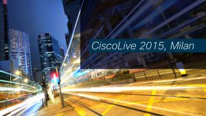 CiscoLive Milan