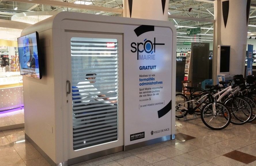 Spot Mairie Nice, Centre Leclerc Saint-Isidore
