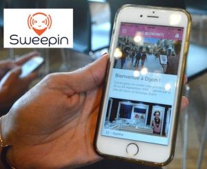 Application mobile "Dijon Centre-Ville Connecté" par Sweepin