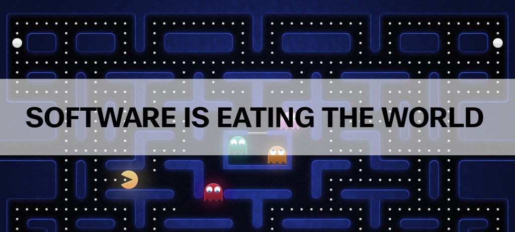 software is eating the world
