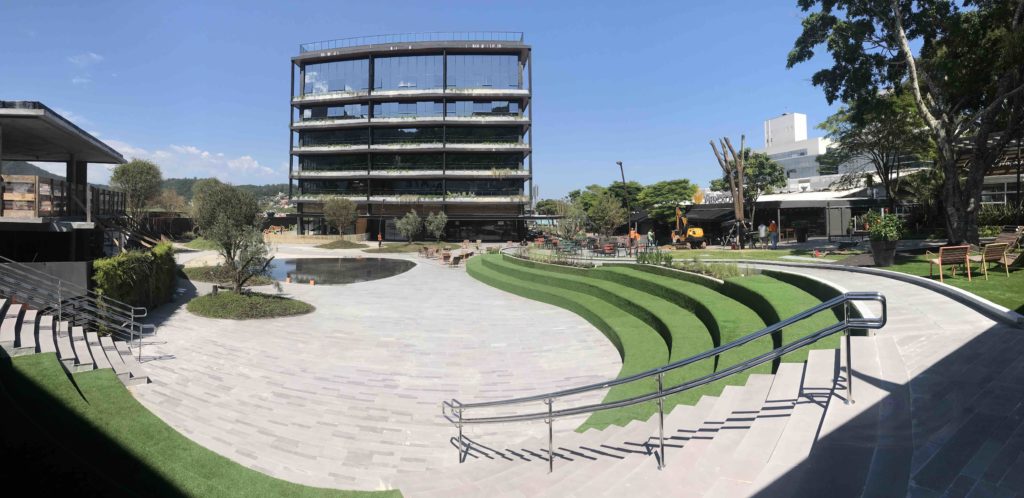 Legenda da foto: Passeio Primavera: aqui será instalado o Primavera Smart Space, fruto da parceria entre Cisco, ACATE e Teltec Solutions