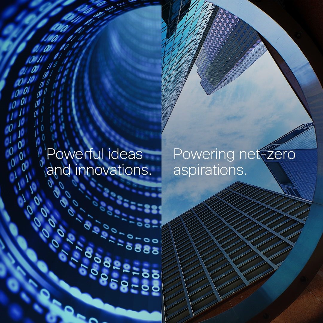 Powerful ideas and innovations. Powering net-zero aspirations.