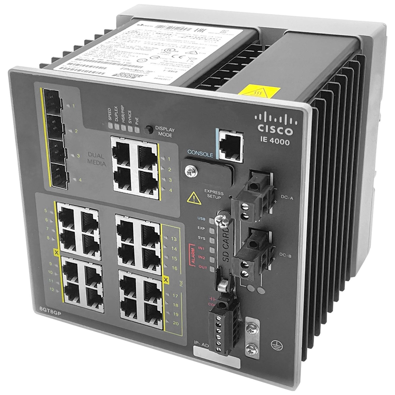 IE-4000-8T4G-E-RF